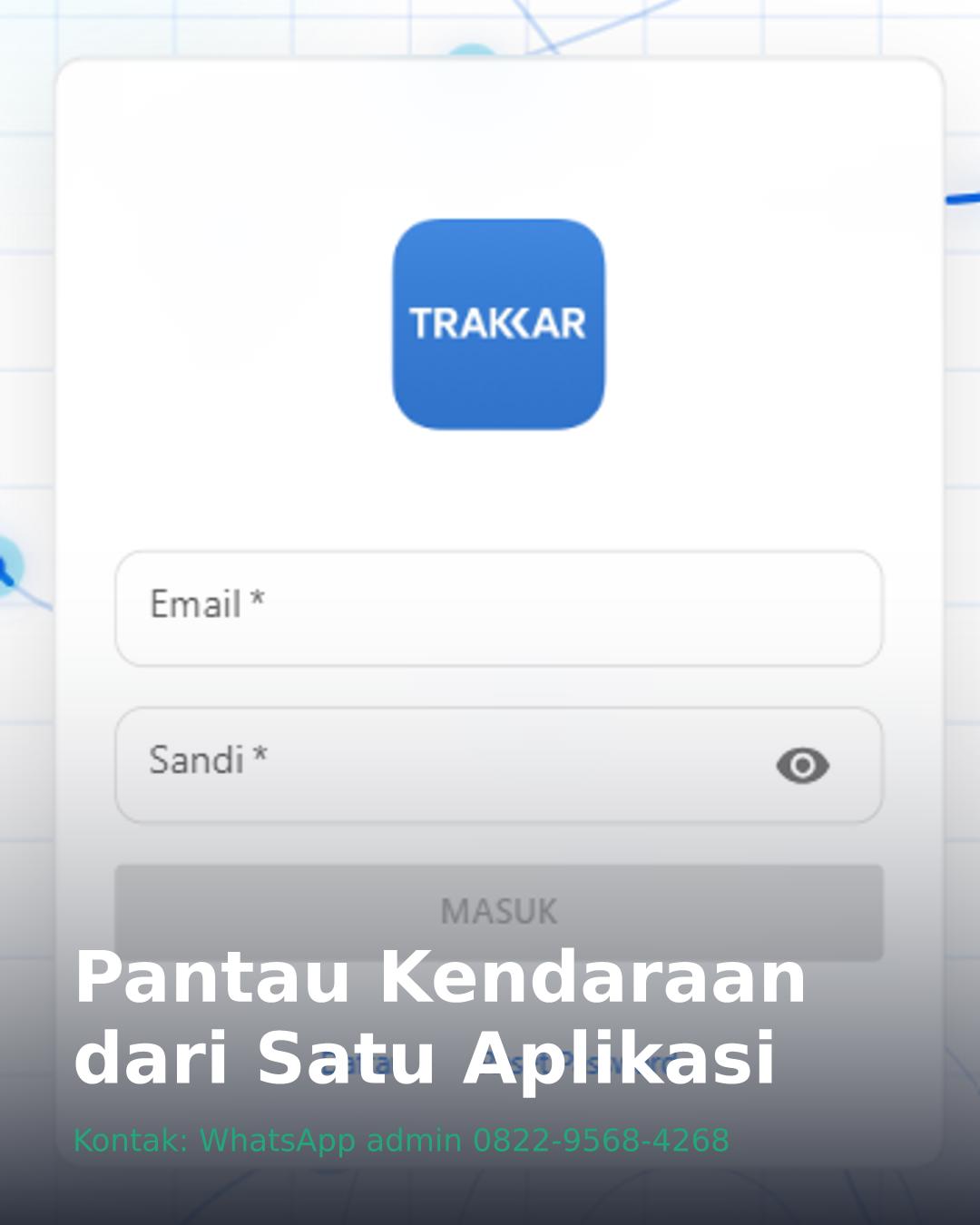 Aplikasi GPS Tracker Mobil Motor yang Langsung Tampilkan Posisi Kendaraan