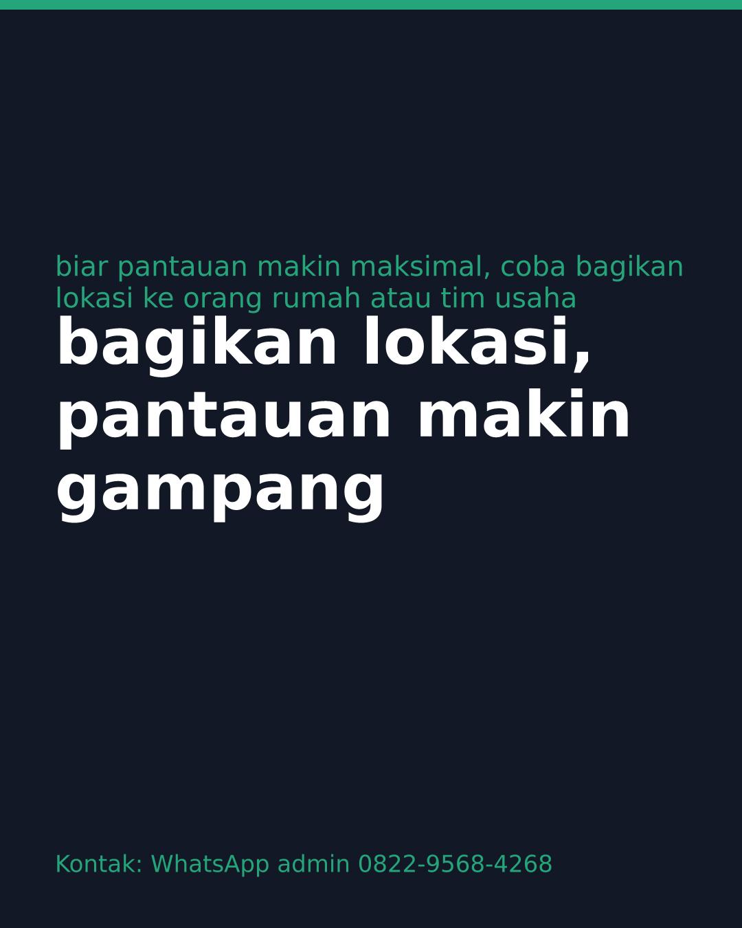 Cara Berbagi Lokasi GPS Tracker Mobil ke Orang Rumah atau Tim