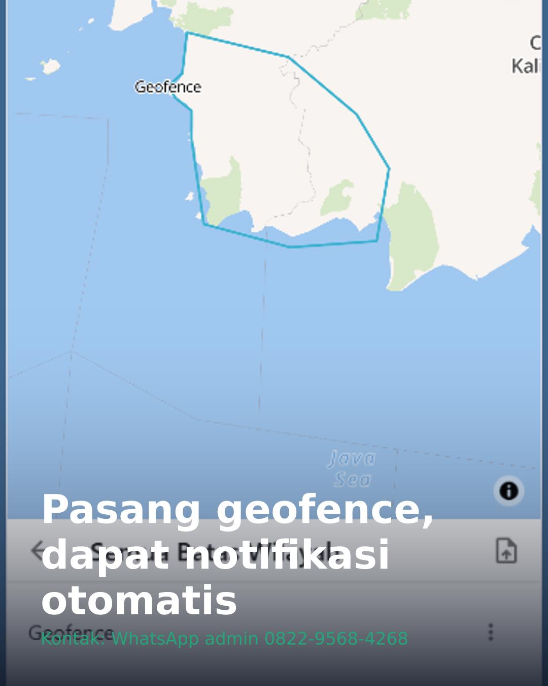 Geofence GPS Tracker Mobil Motor untuk Jaga Batas Area Kendaraan