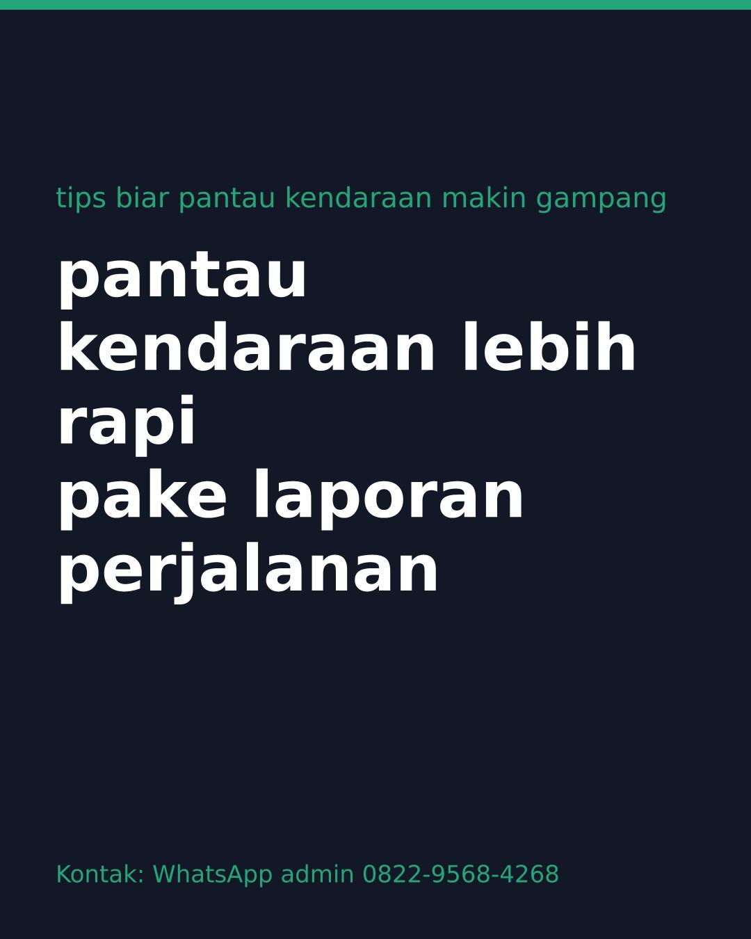 Tips Mudah Pantau Kendaraan Pakai GPS Tracker Motor dan Mobil
